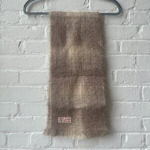 Vintage mohair/wool scarf